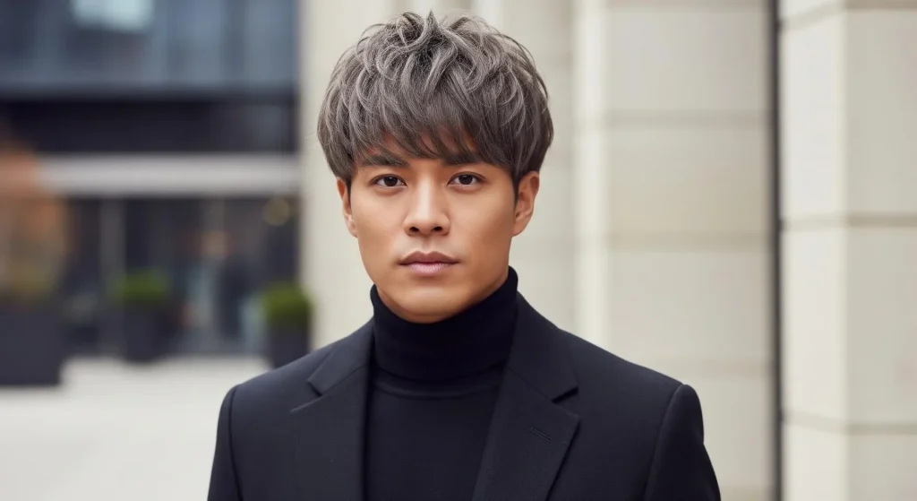 2. 霧感冷茶棕:都會型男首選